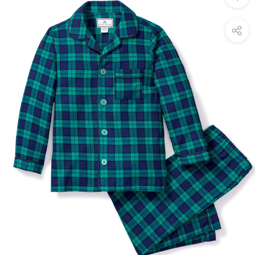 NWT Petite Plume size 4T pajama set